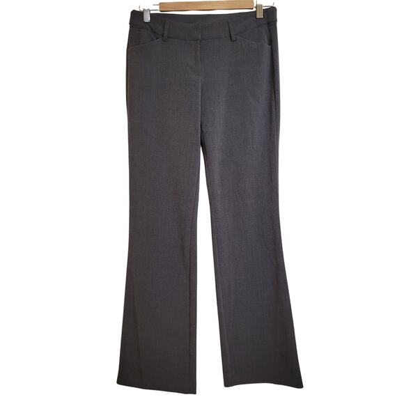 Joe B Benbasset Juniors Gray Flare Pants Size 3 Y2K Bootcut Stretch Office Wear - Picture 1 of 8